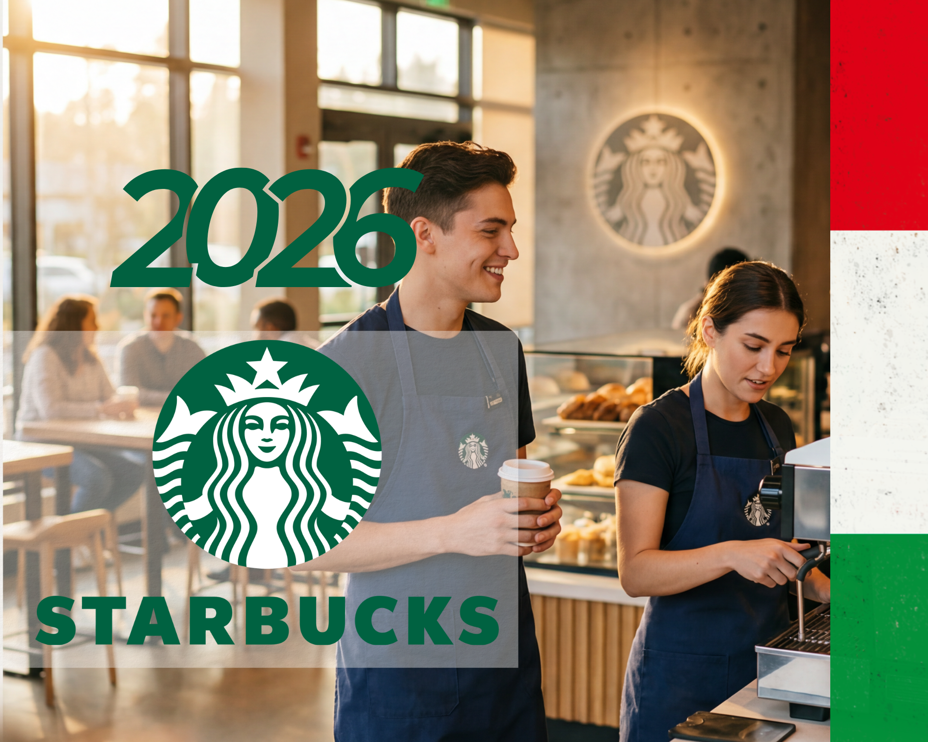 Starbucks opportunità di lavoro